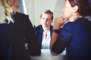 Woman ignored during interpretation with onsite interpreter