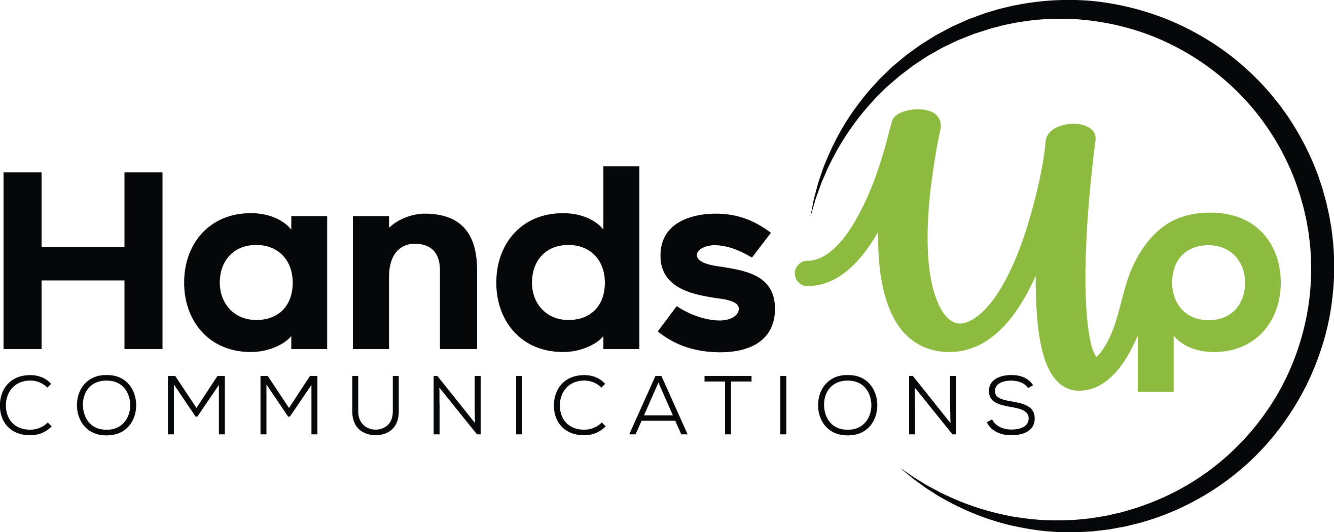 Hands Up Communications Logo Full Color